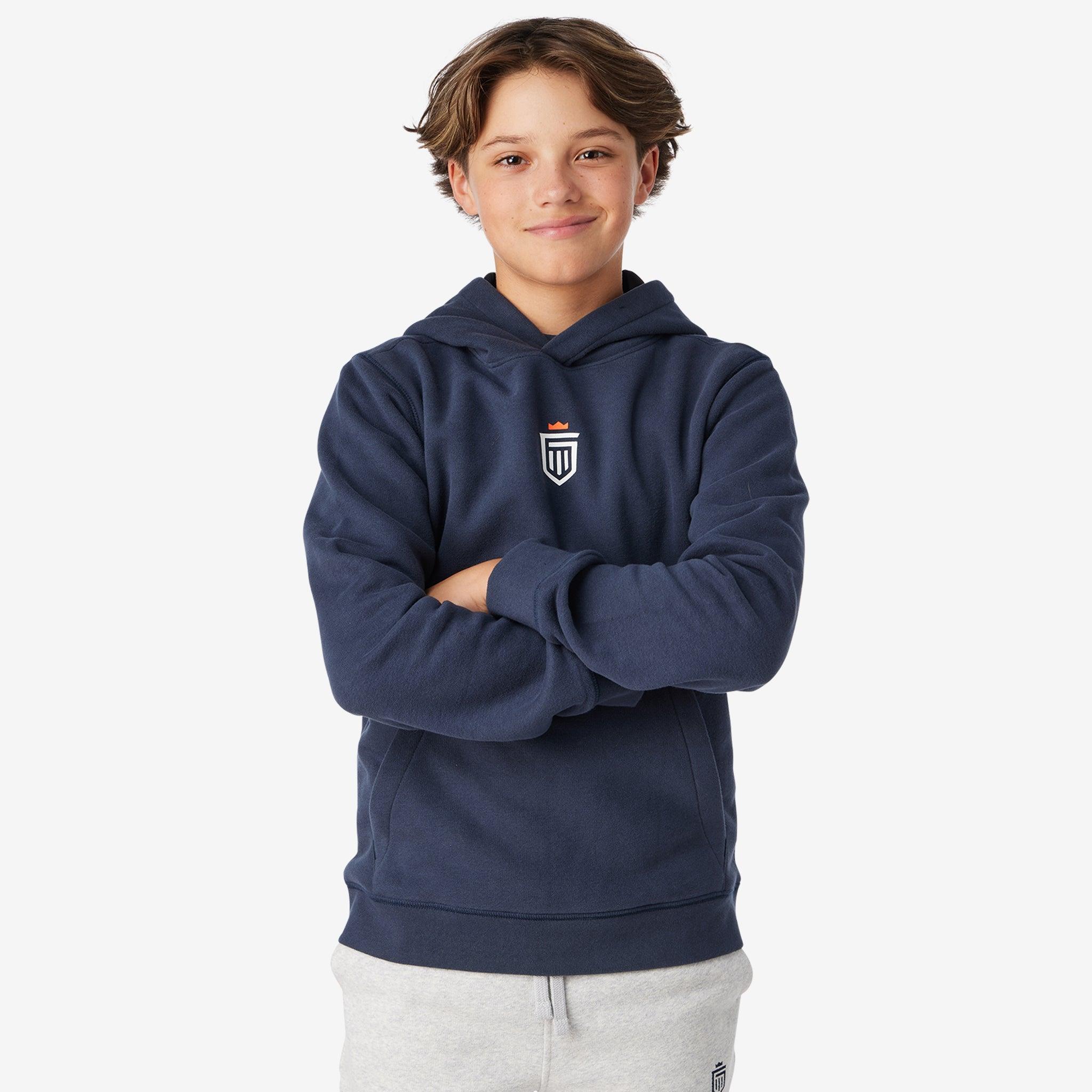 Children's navy blue sweatshirts hot sale