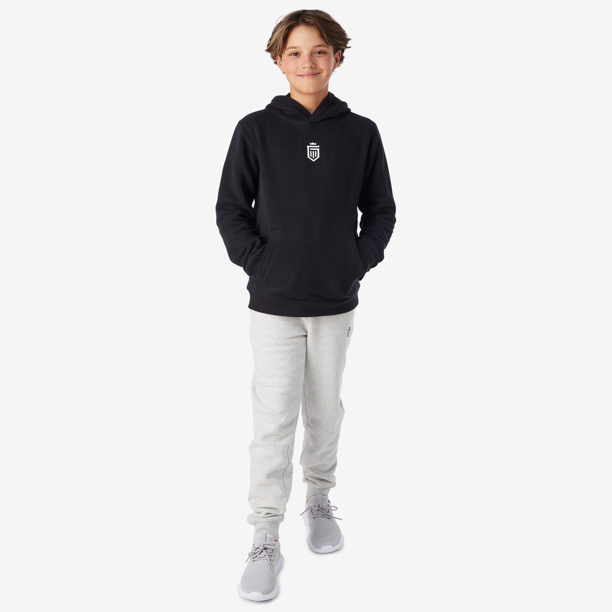 BOY S FLEECE HOODIE Black Greatness Wins