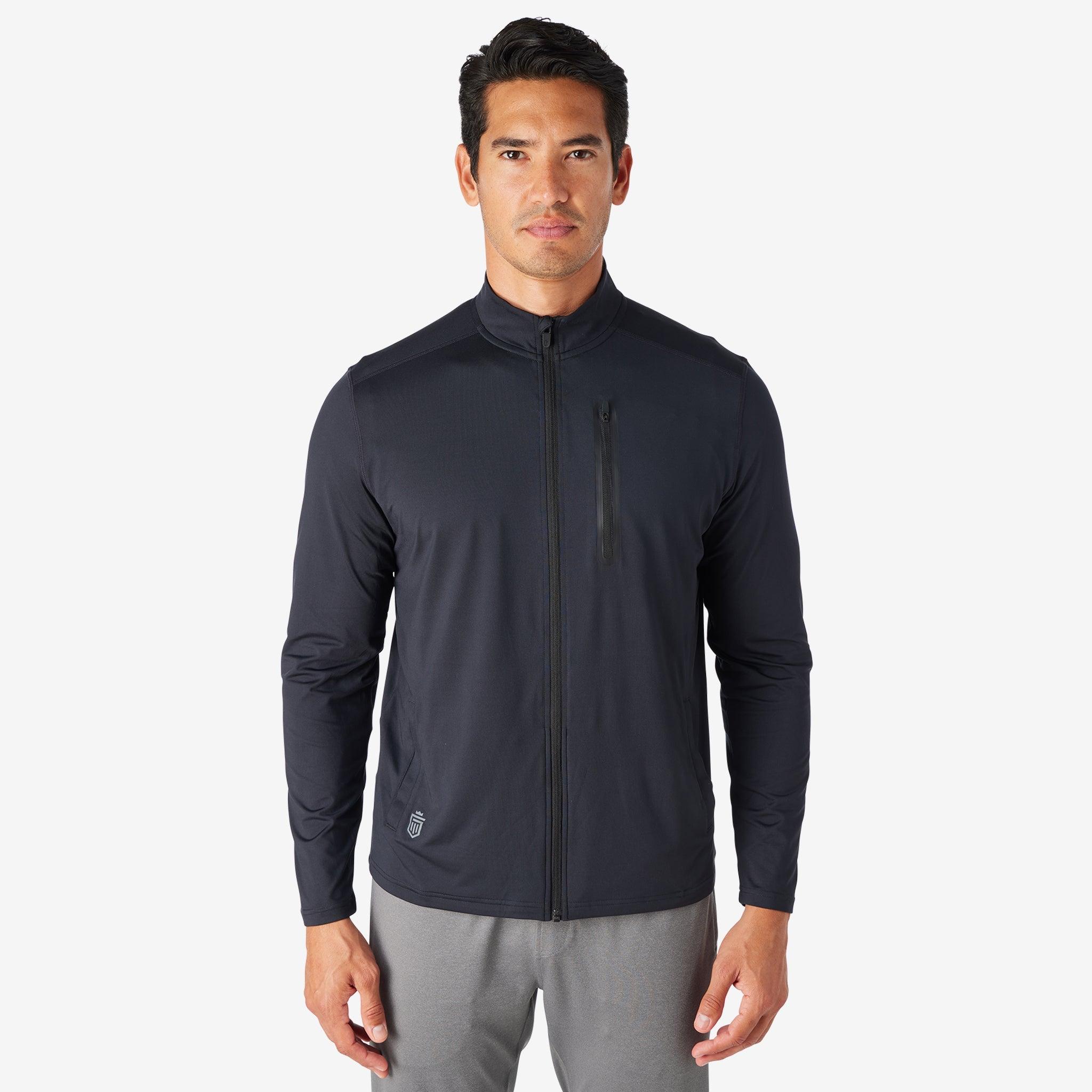 Core Tech Full Zip Black – Greatness Wins