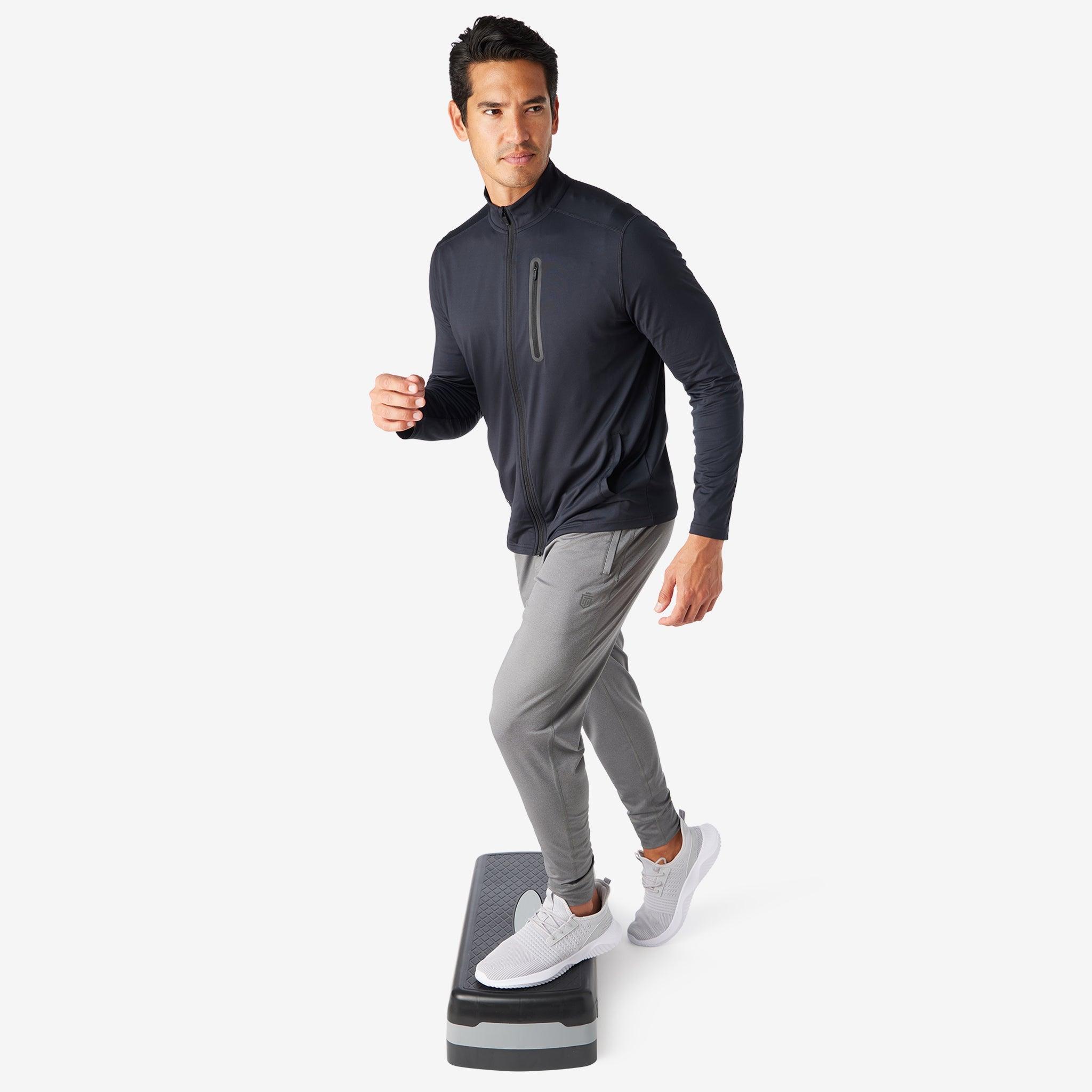 Core Tech Full Zip Black – Greatness Wins