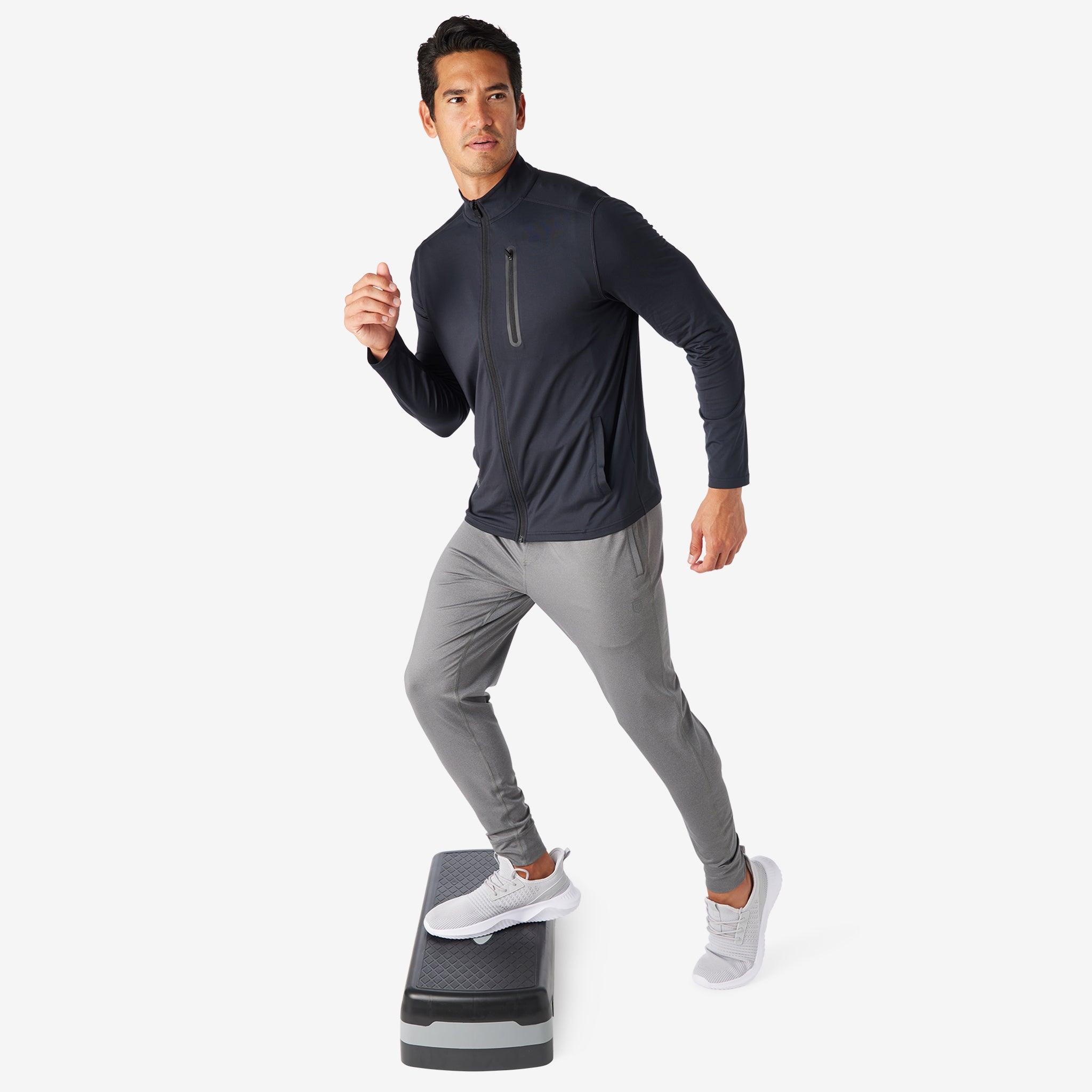 Core Tech Full Zip Black – Greatness Wins