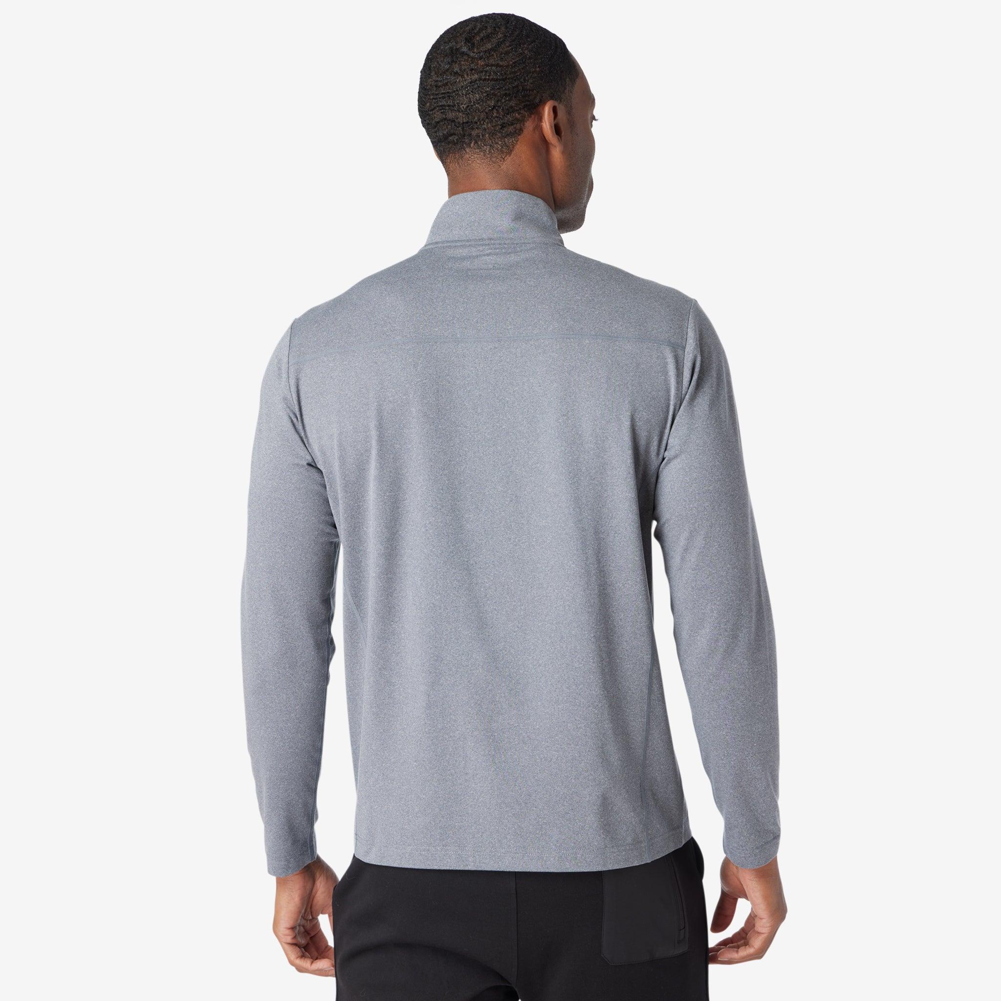 Core Tech Quarter Zip Navy Heather – Greatness Wins