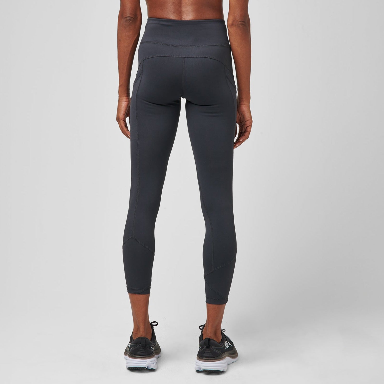 Lululemon Leggings Size 6 Heather Black Charcoal Gray Athletic Workout