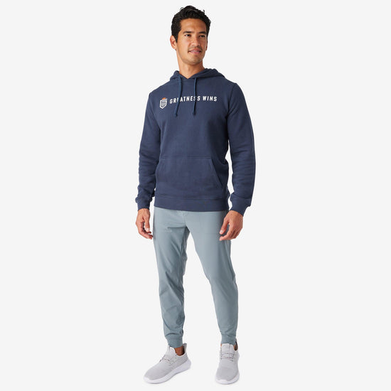 LOGO GRAPHIC HOODIE - Greatness Wins