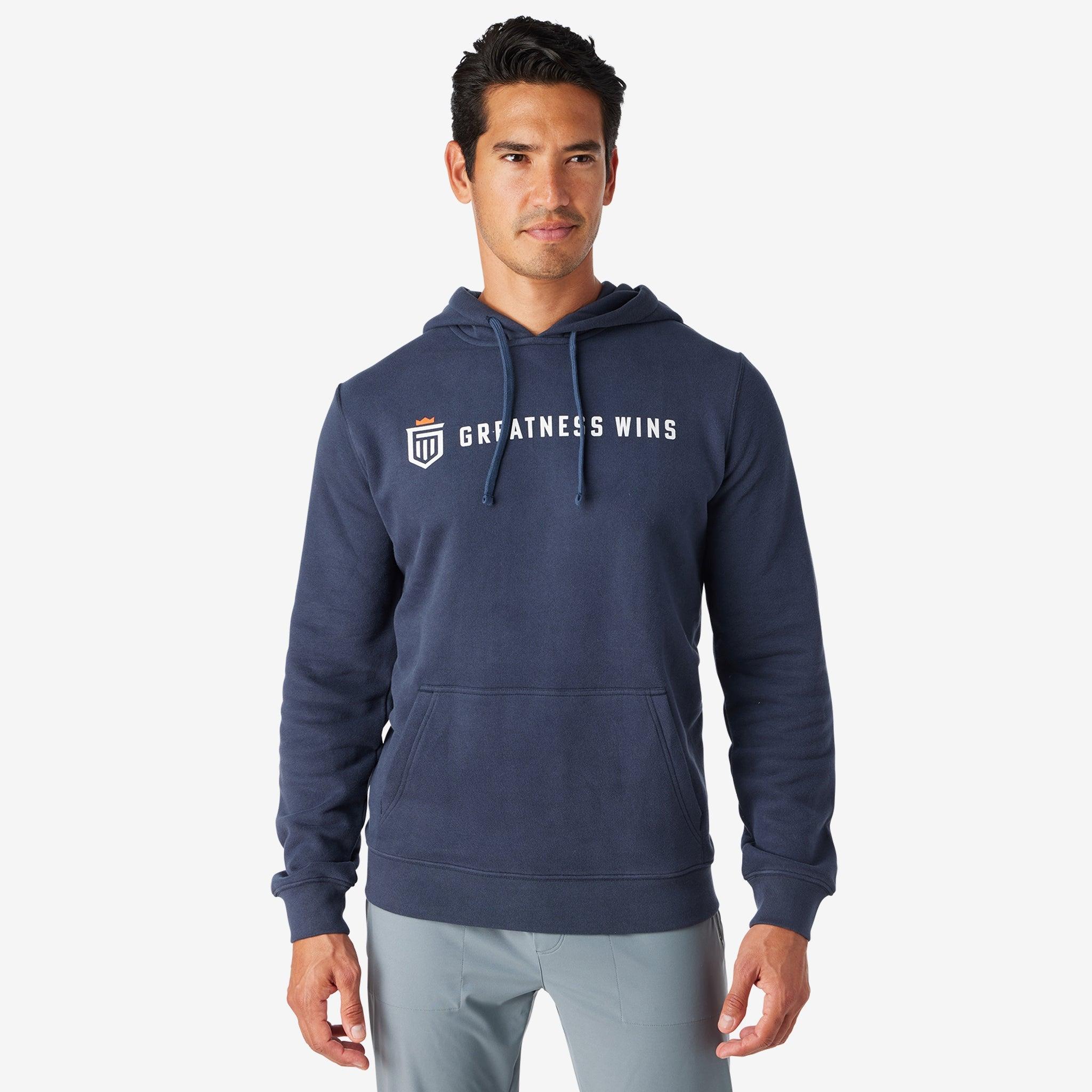 ennoy college hoodie L grey×navy