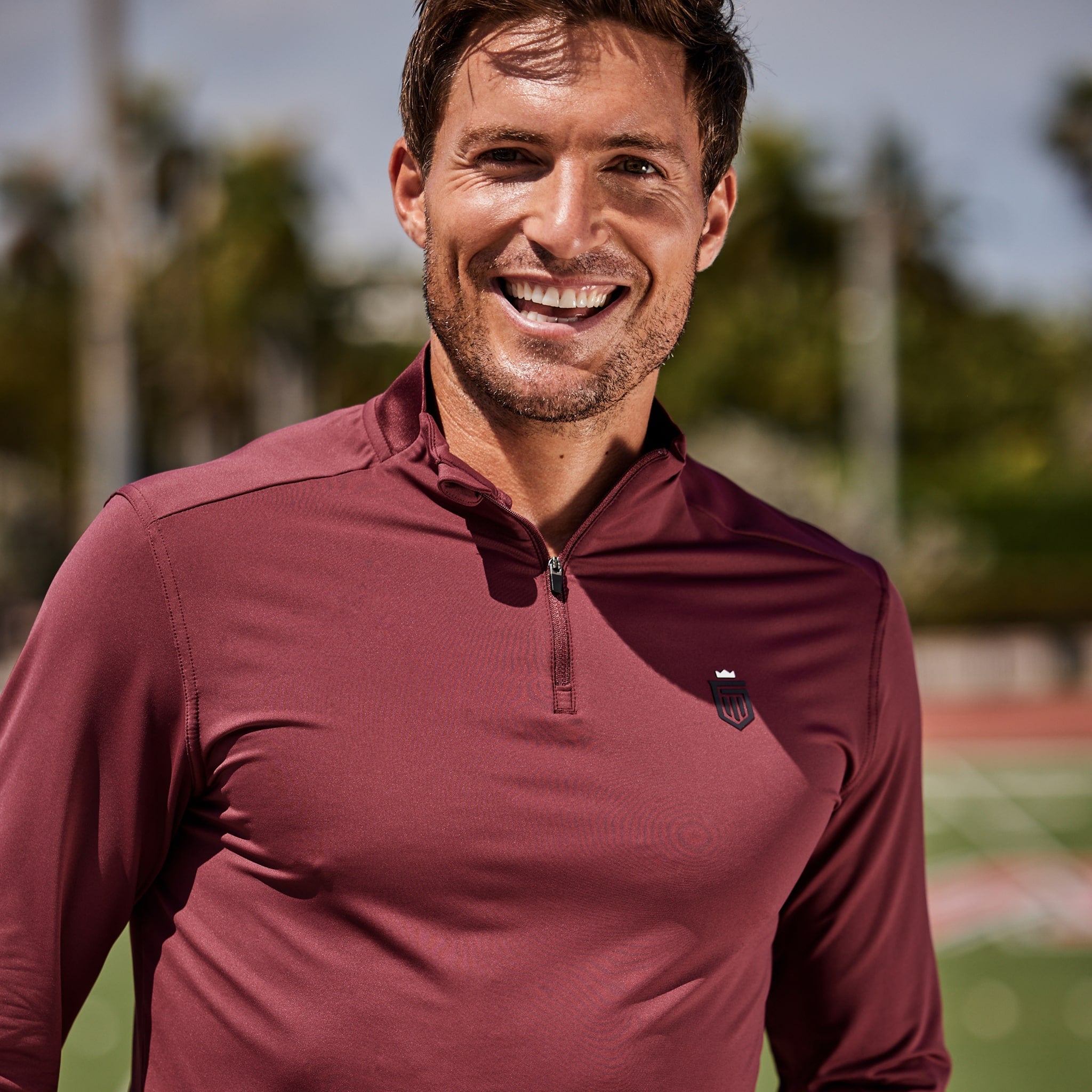 Performance Training Quarter Zip Port – Greatness Wins