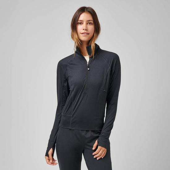Slender Cozy Half Zip