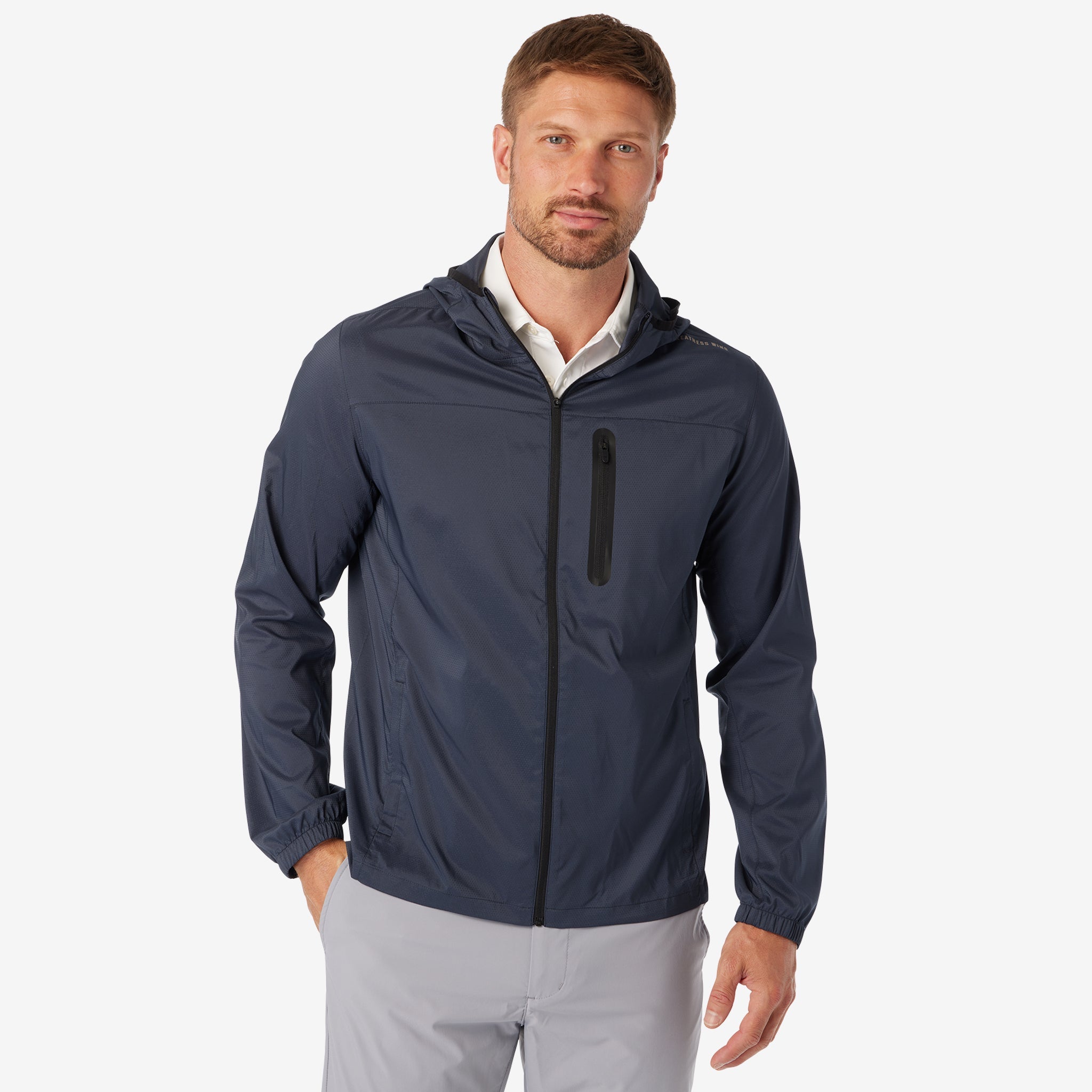 Windbreaker Jacket Navy LG